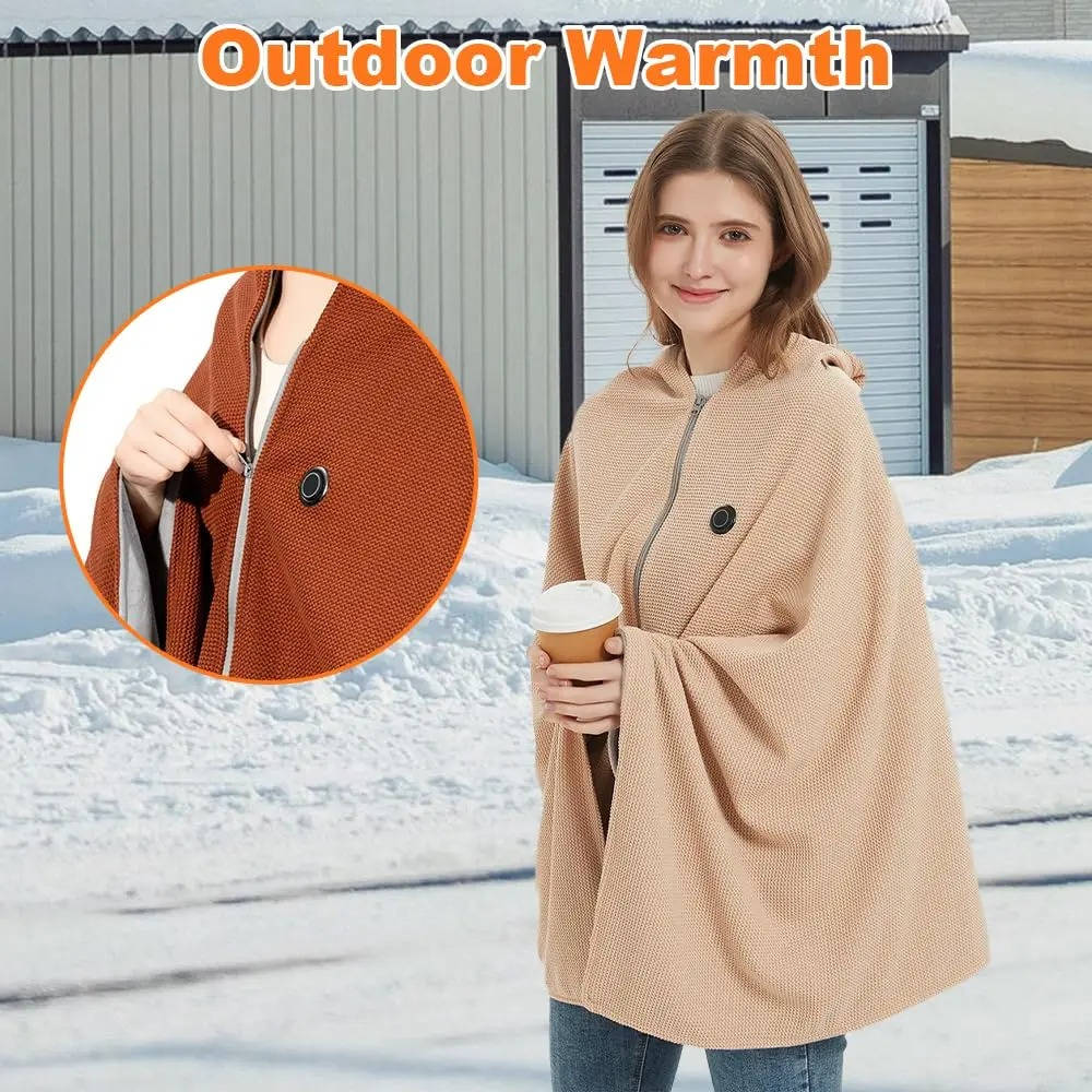 ThermaWrap - Zip-Front Heated Electric Blanket