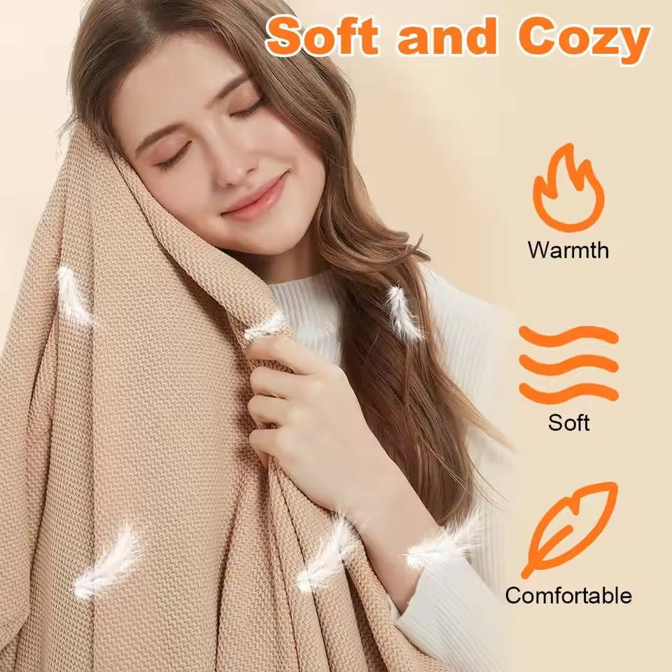 ThermaWrap - Zip-Front Heated Electric Blanket