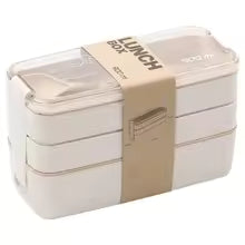 TierMeal - Reusable Three-Tier Bento Lunch Box