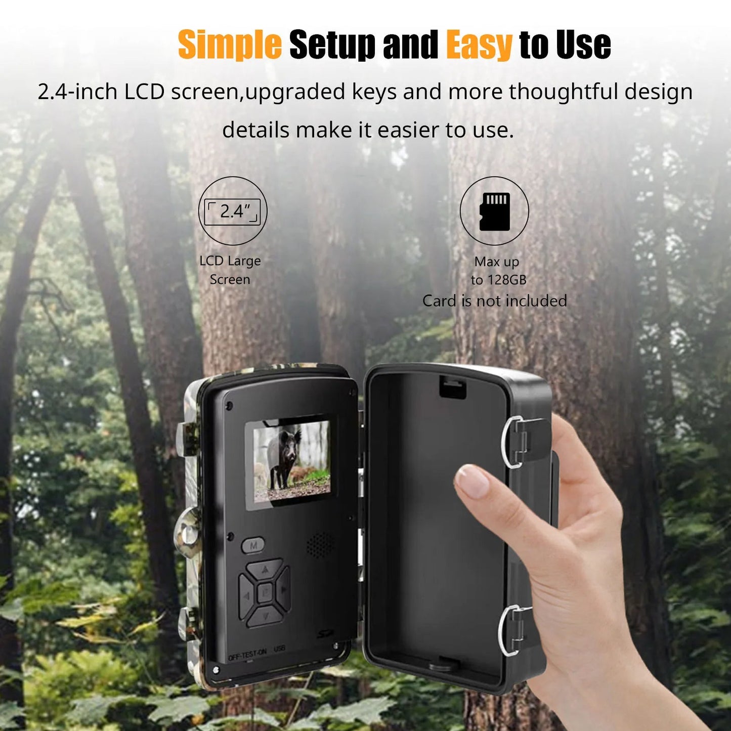 TrailOptic - Camouflage Pattern Trail Camera