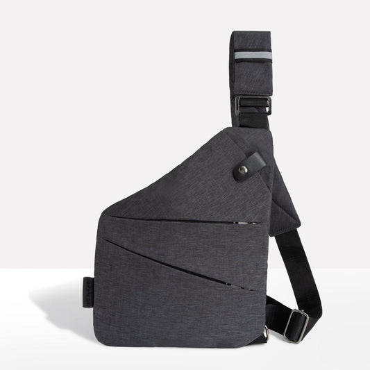 TrekGuard Shoulder Bag | RFID Protection, Water-Repellent, Cut-Resistant Strap 0