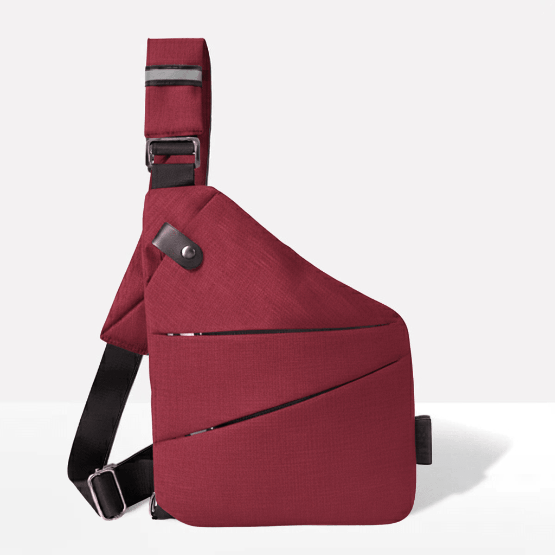 TrekGuard Shoulder Bag | RFID Protection, Water-Repellent, Cut-Resistant Strap 14
