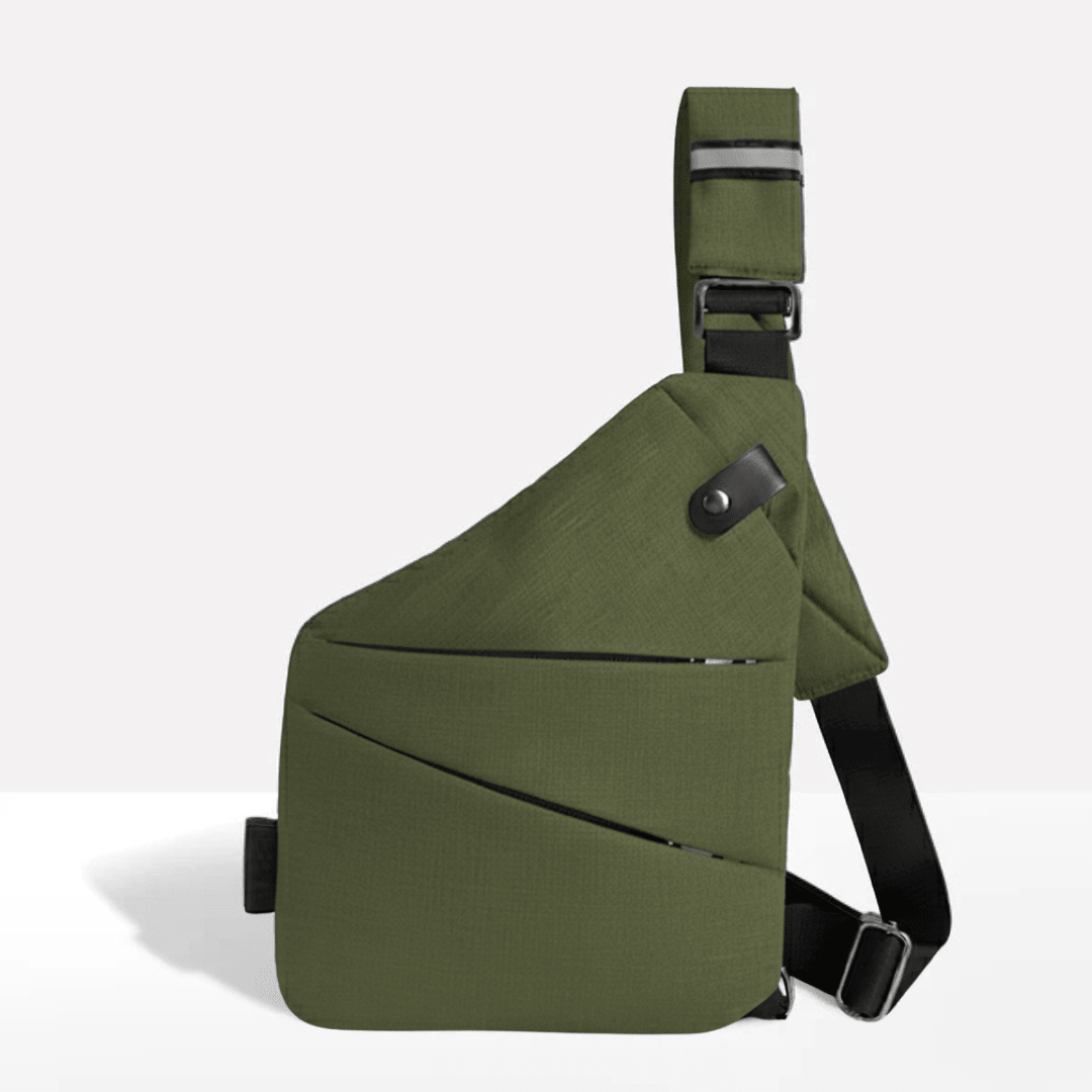 TrekGuard Shoulder Bag | RFID Protection, Water-Repellent, Cut-Resistant Strap 30
