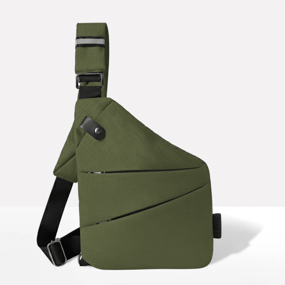 TrekGuard Shoulder Bag | RFID Protection, Water-Repellent, Cut-Resistant Strap 9