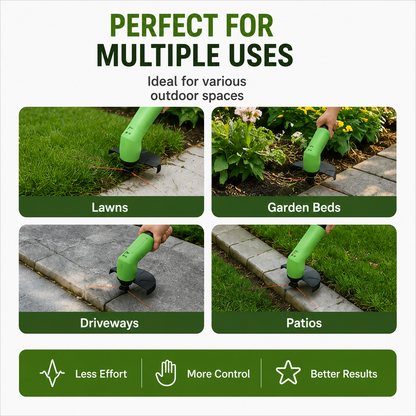 TrimMaster Lawn Trimmer | Cordless, Lightweight, Battery Powered Weed Eater 3