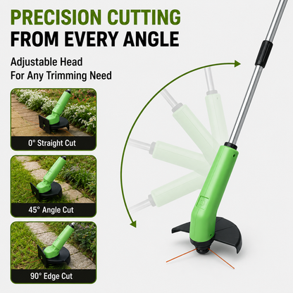TrimMaster Lawn Trimmer | Cordless, Lightweight, Battery Powered Weed Eater 7