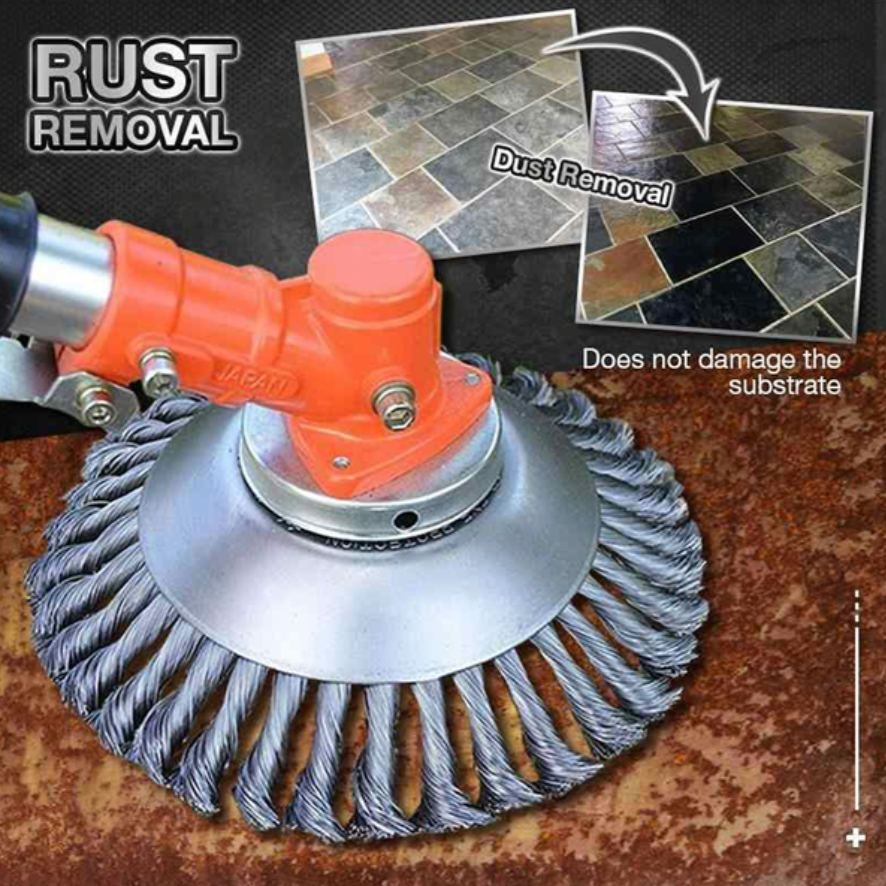 Trimtack - 8-Inch Weed Trimmer Brush
