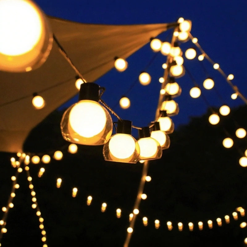 Twiluma Solar String Lights | Dual Charging, 8 Lighting Modes, Waterproof 1
