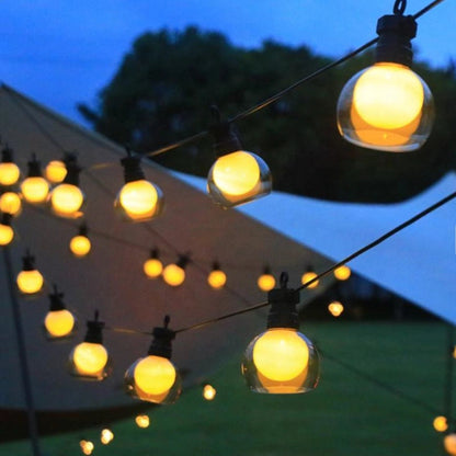 Twiluma Solar String Lights | Dual Charging, 8 Lighting Modes, Waterproof 3