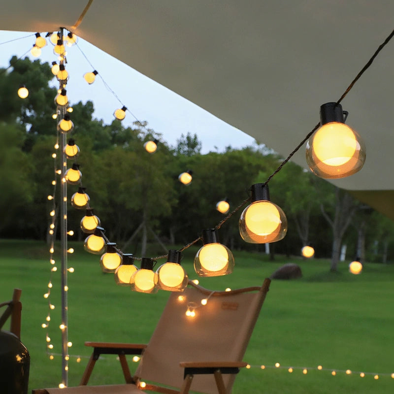 Twiluma Solar String Lights | Dual Charging, 8 Lighting Modes, Waterproof 4
