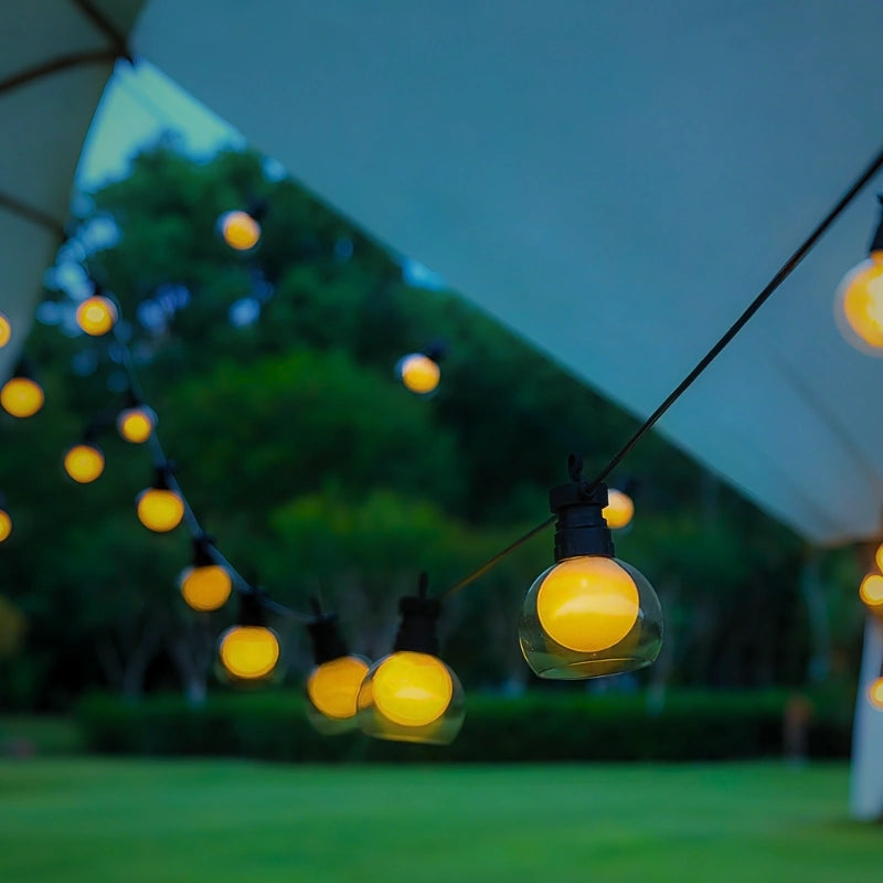 Twiluma Solar String Lights | Dual Charging, 8 Lighting Modes, Waterproof 5