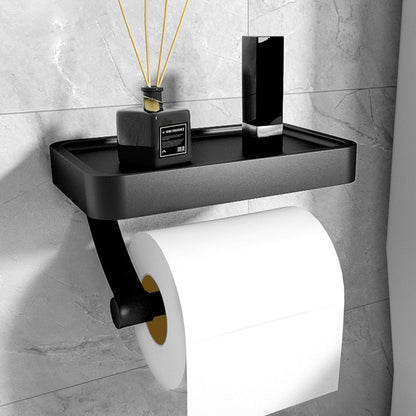 Valuma - Wall Mounted Toilet Paper Holder With Shelf