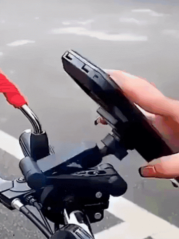 Velogrip - Enclosed Handlebar Phone Mount For Bike