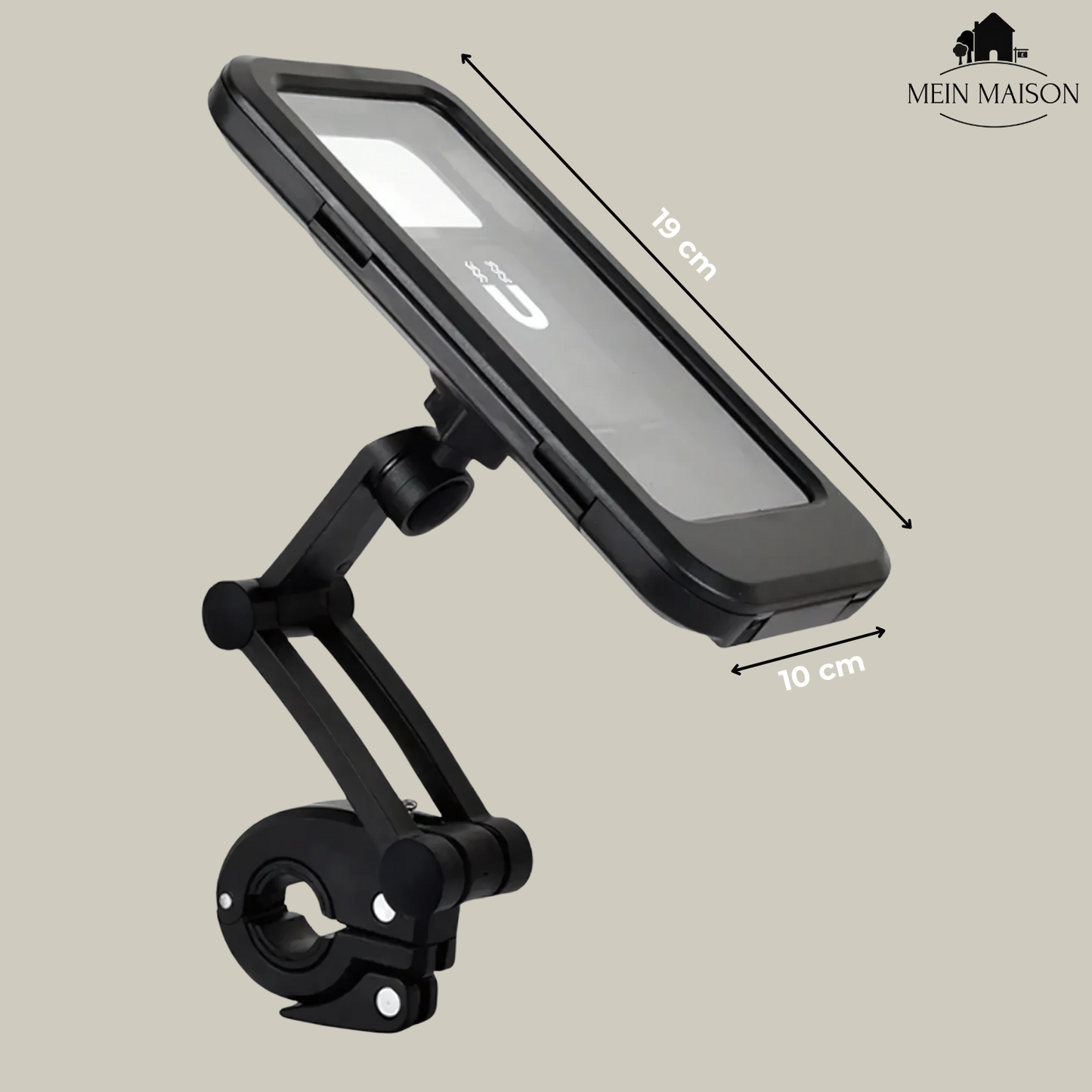 Velogrip - Enclosed Handlebar Phone Mount For Bike