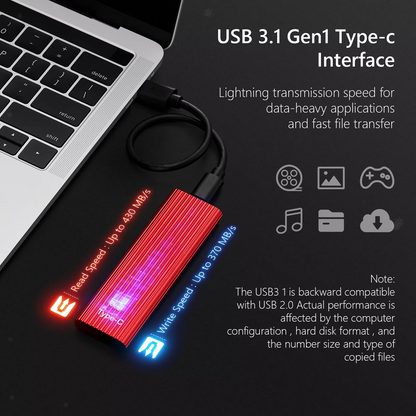 Veloqis - Portable SSD Storage Drive