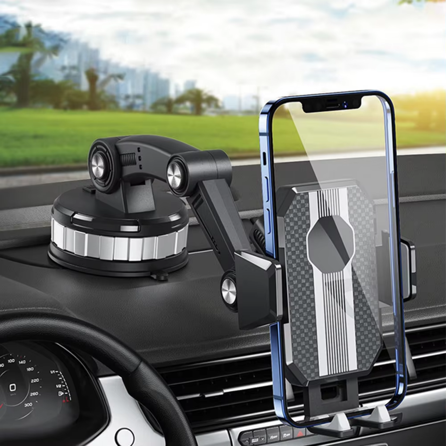 Vexam - Multi-Jointed Dashboard Car Phone Mount