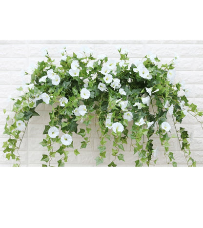 ViraVine - Artificial Hanging Plant With Pink Flowers