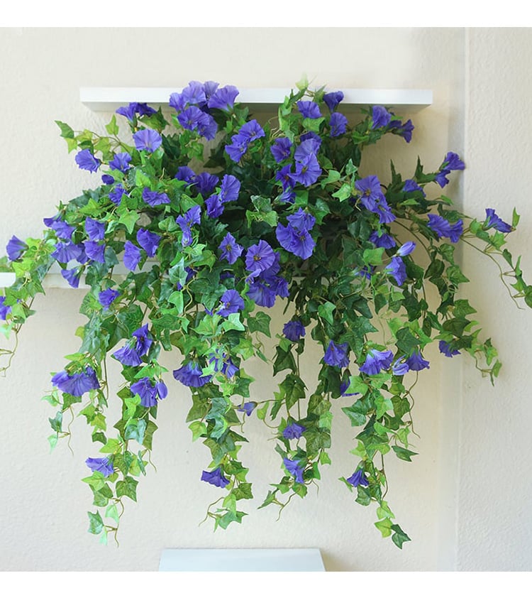 ViraVine - Artificial Hanging Plant With Pink Flowers