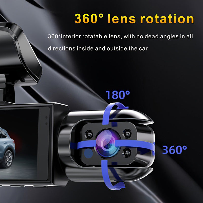 Visiq - 1080p Dual Lens Car Dash Cam