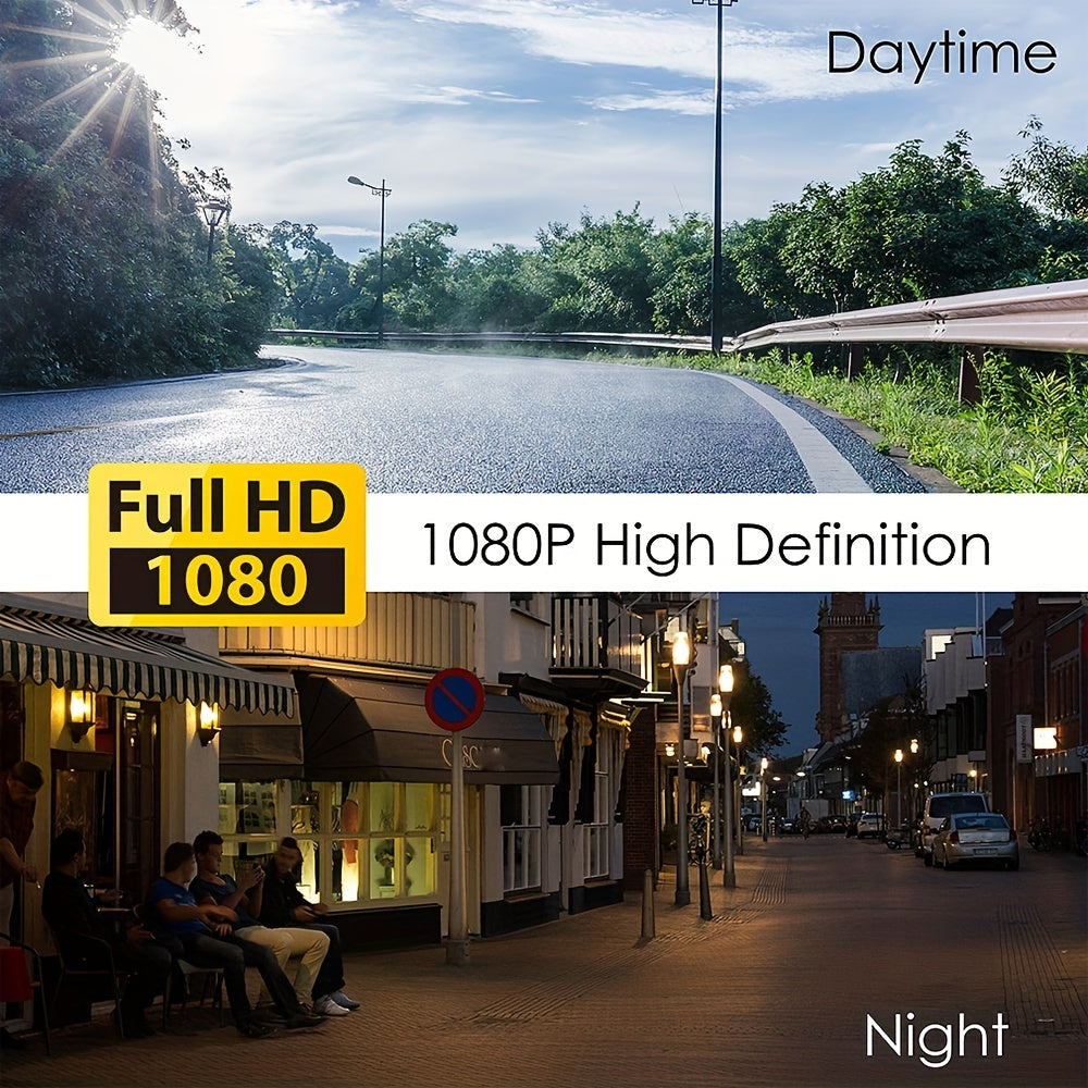 Visiq - 1080p Dual Lens Car Dash Cam