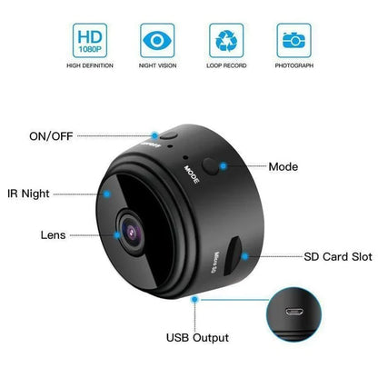 Visiqam - Wireless 1080p Surveillance Mini Camera