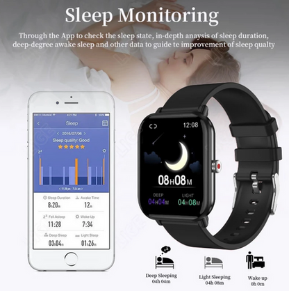 Vitasense - Health Monitoring Digital Touchscreen Smartwatch