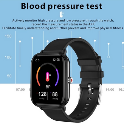 Vitasense - Health Monitoring Digital Touchscreen Smartwatch