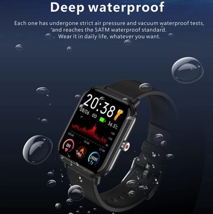 Vitasense - Health Monitoring Digital Touchscreen Smartwatch