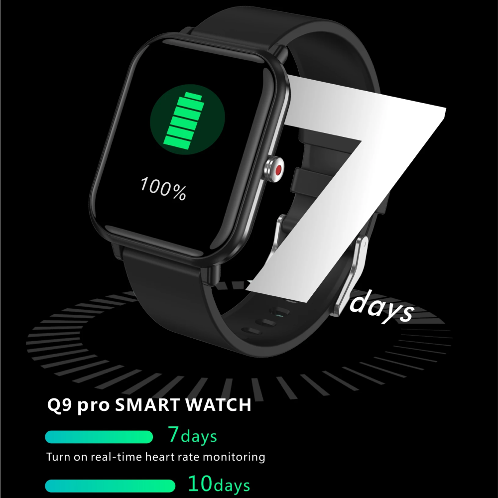 Vitasense - Health Monitoring Digital Touchscreen Smartwatch