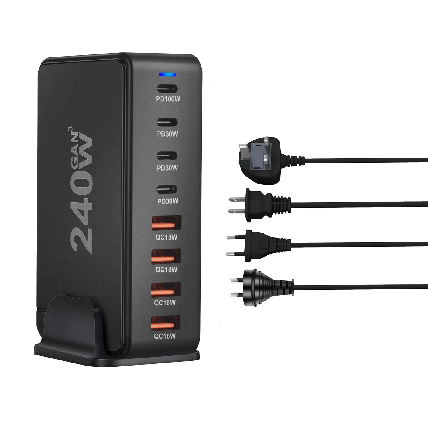Voltlink - 240W GaN Desktop USB Charging Station