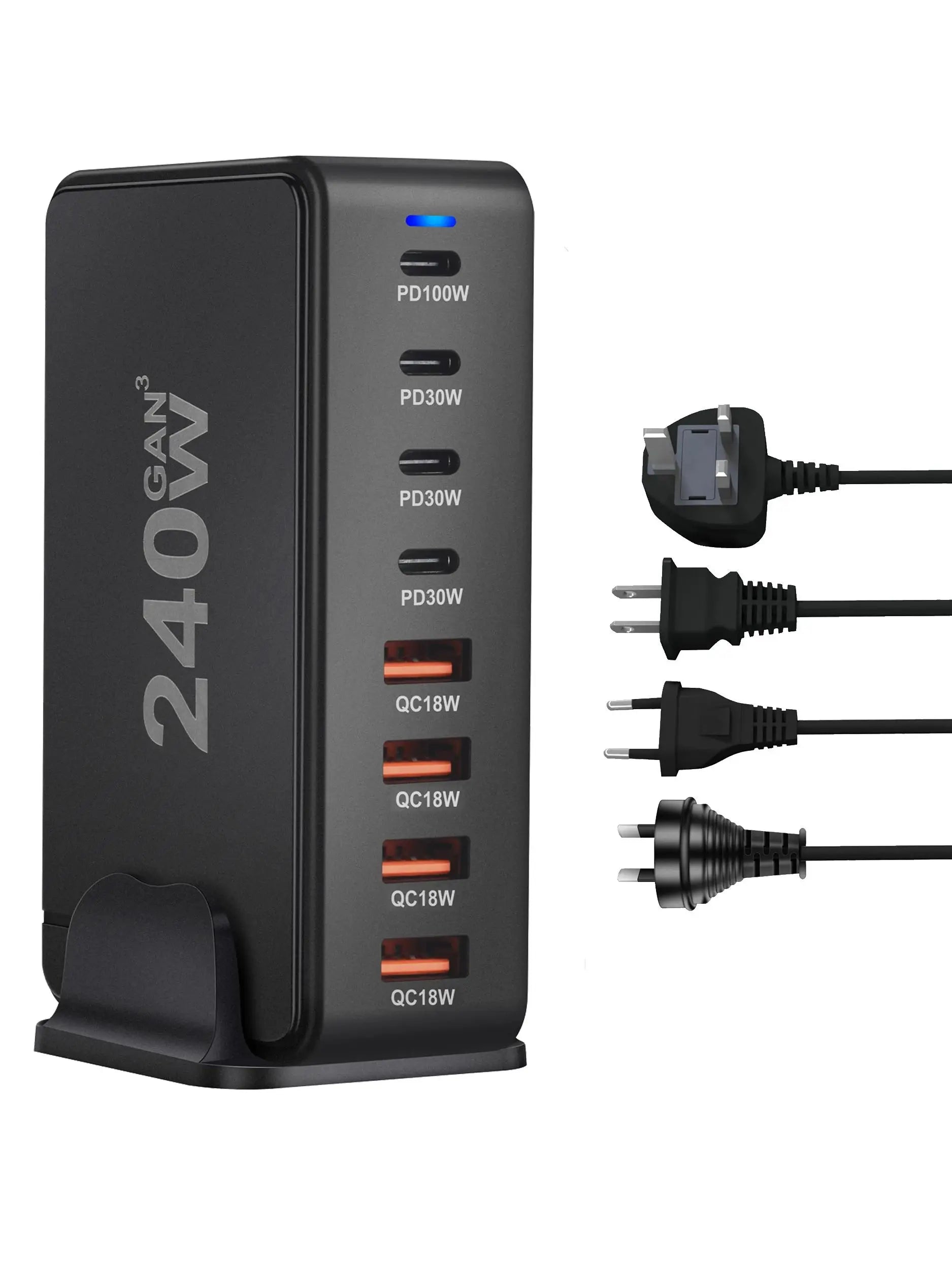 Voltlink - 240W GaN Desktop USB Charging Station