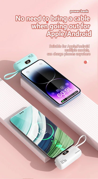 Voltxa - Compact 5000 mAh Power Bank Charger