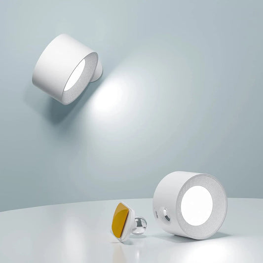 Wira Wall Sconce | Wireless, 360° Rotation, Dimmable Wall Light 0